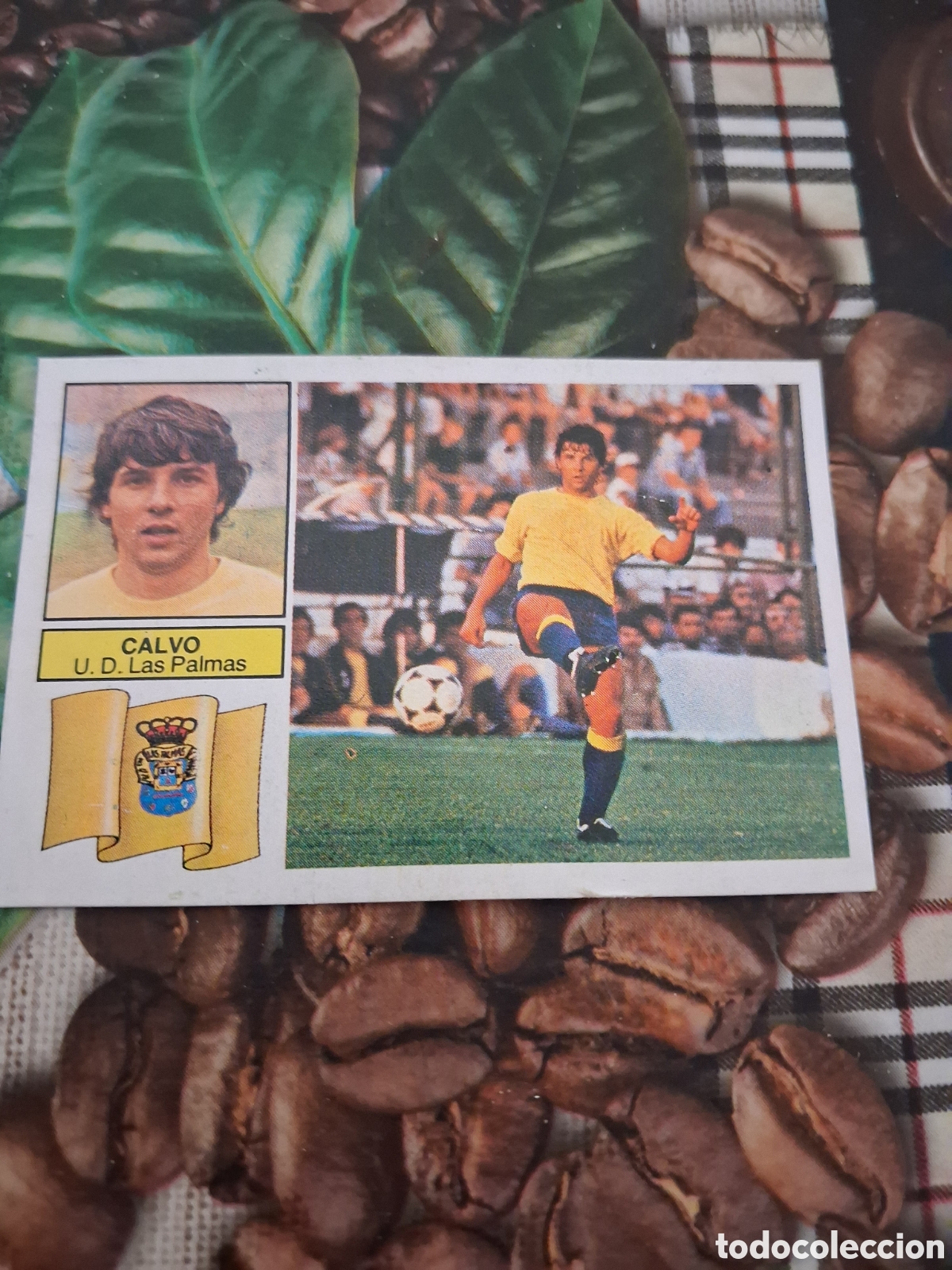 Football Stickers: Liga este 82 83 calvo baja de las palmas recuperado del &aacute;lbum ver fotos