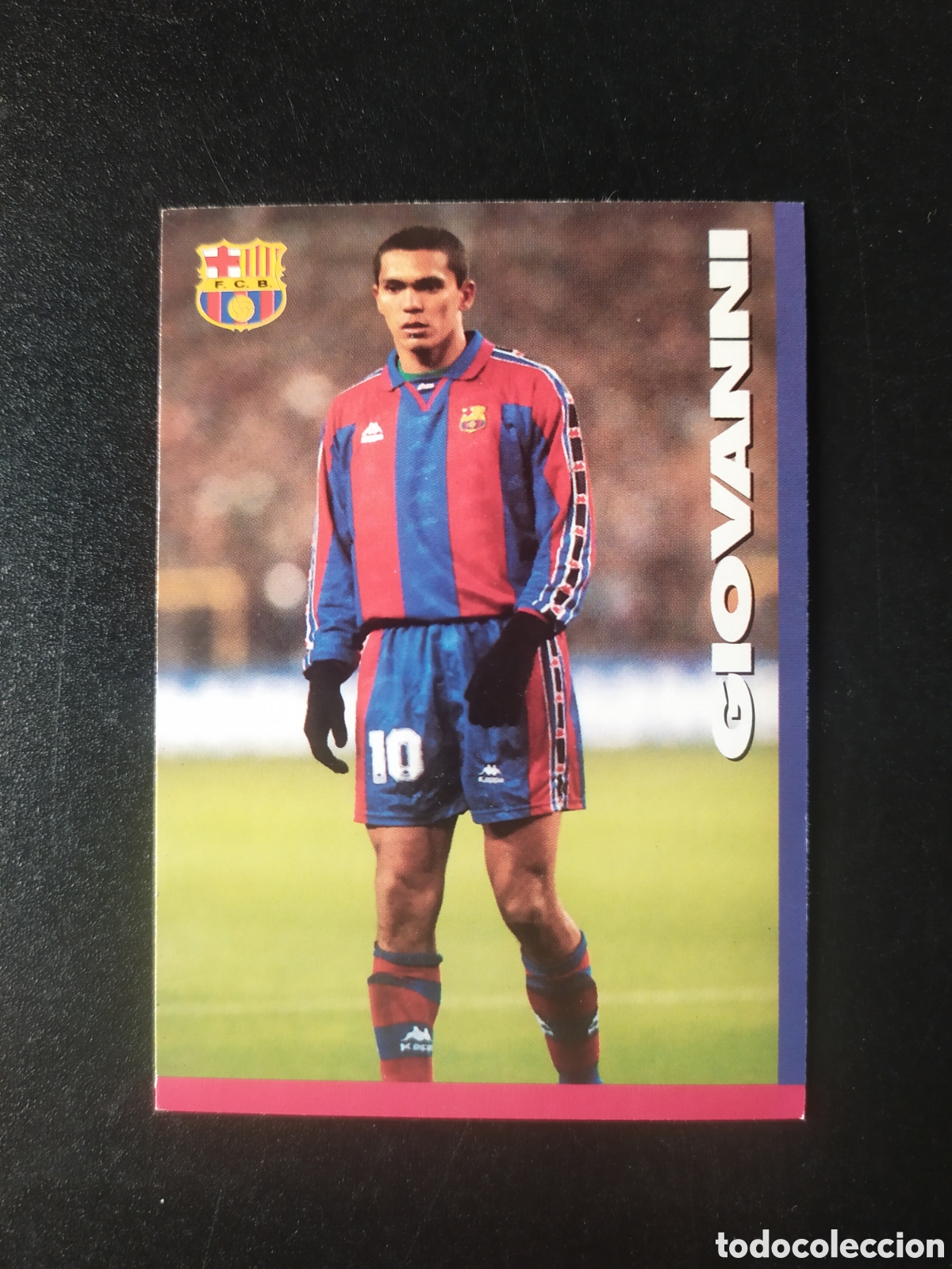 Cromos de F&uacute;tbol: Colecci&oacute;n oficial FC Barcelona 1996 1997 96 97 panini Giovanni n&ordm; 69