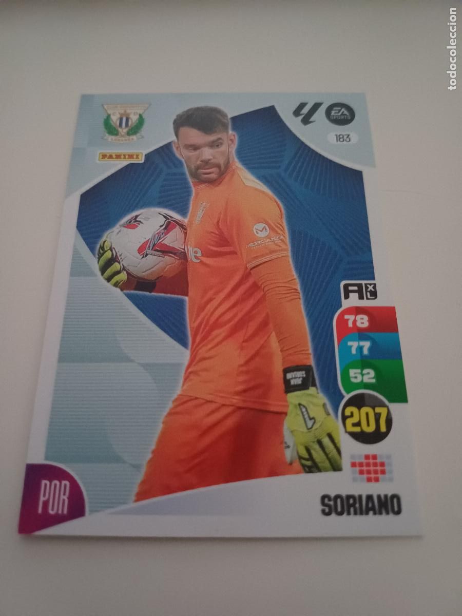 Figurine di Calcio: 183 - Soriano - C.D. Legan&eacute;s