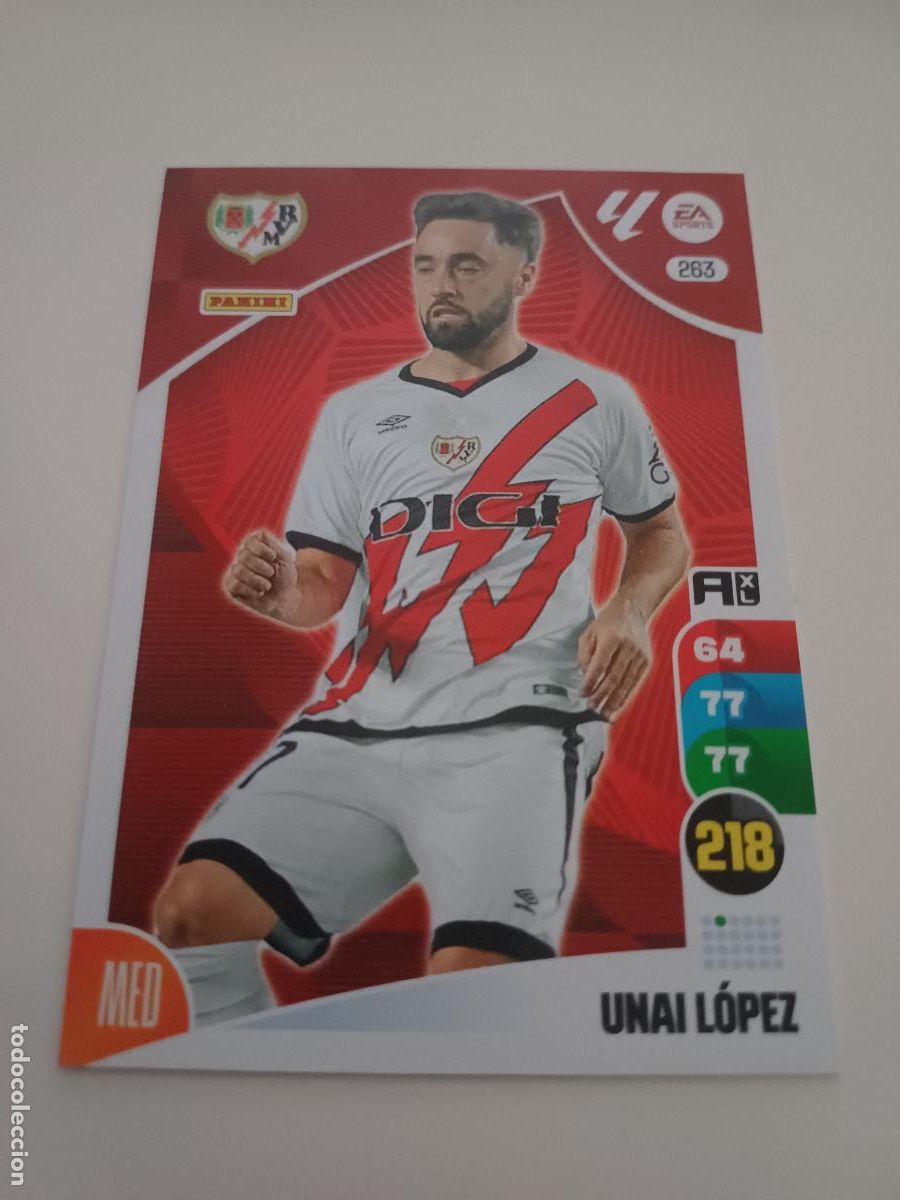 Cromos de F&uacute;tbol: 263 - Unai L&oacute;pez - Rayo Vallecano