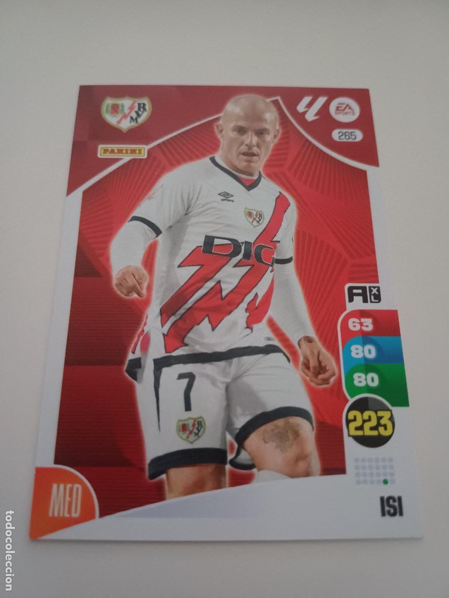 Cromos de F&uacute;tbol: 265 - Isi - Rayo Vallecano