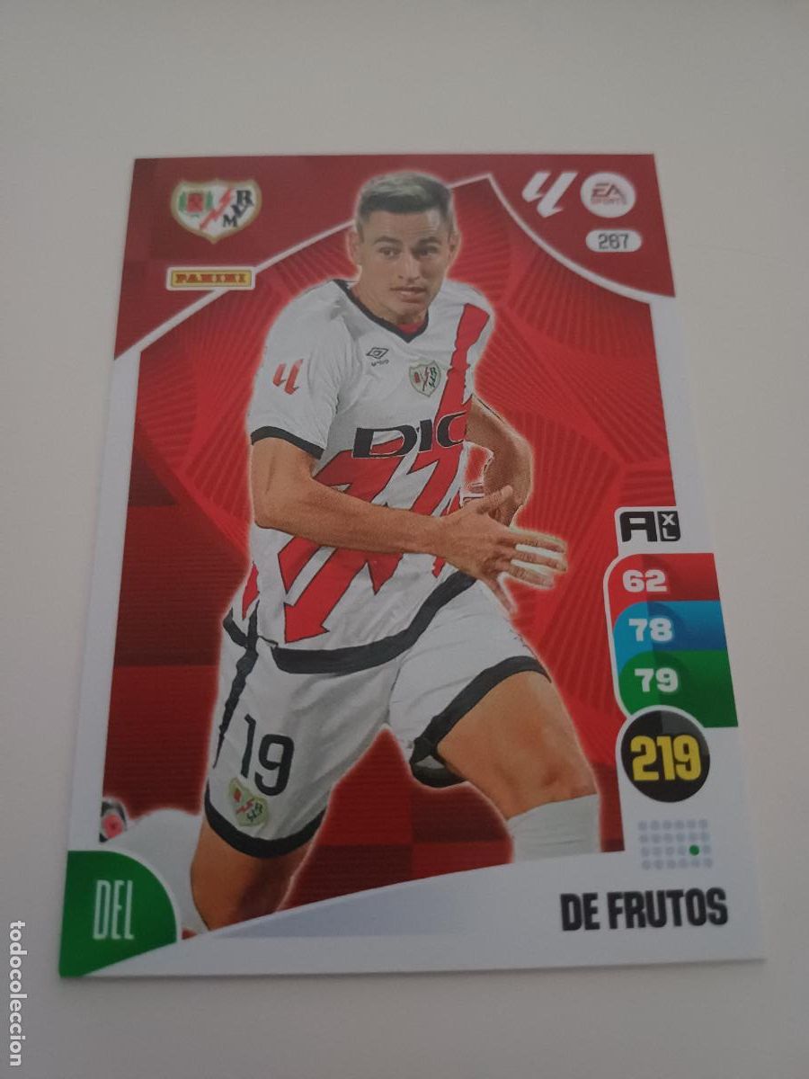 Cromos de F&uacute;tbol: 267 - De Frutos - Rayo Vallecano