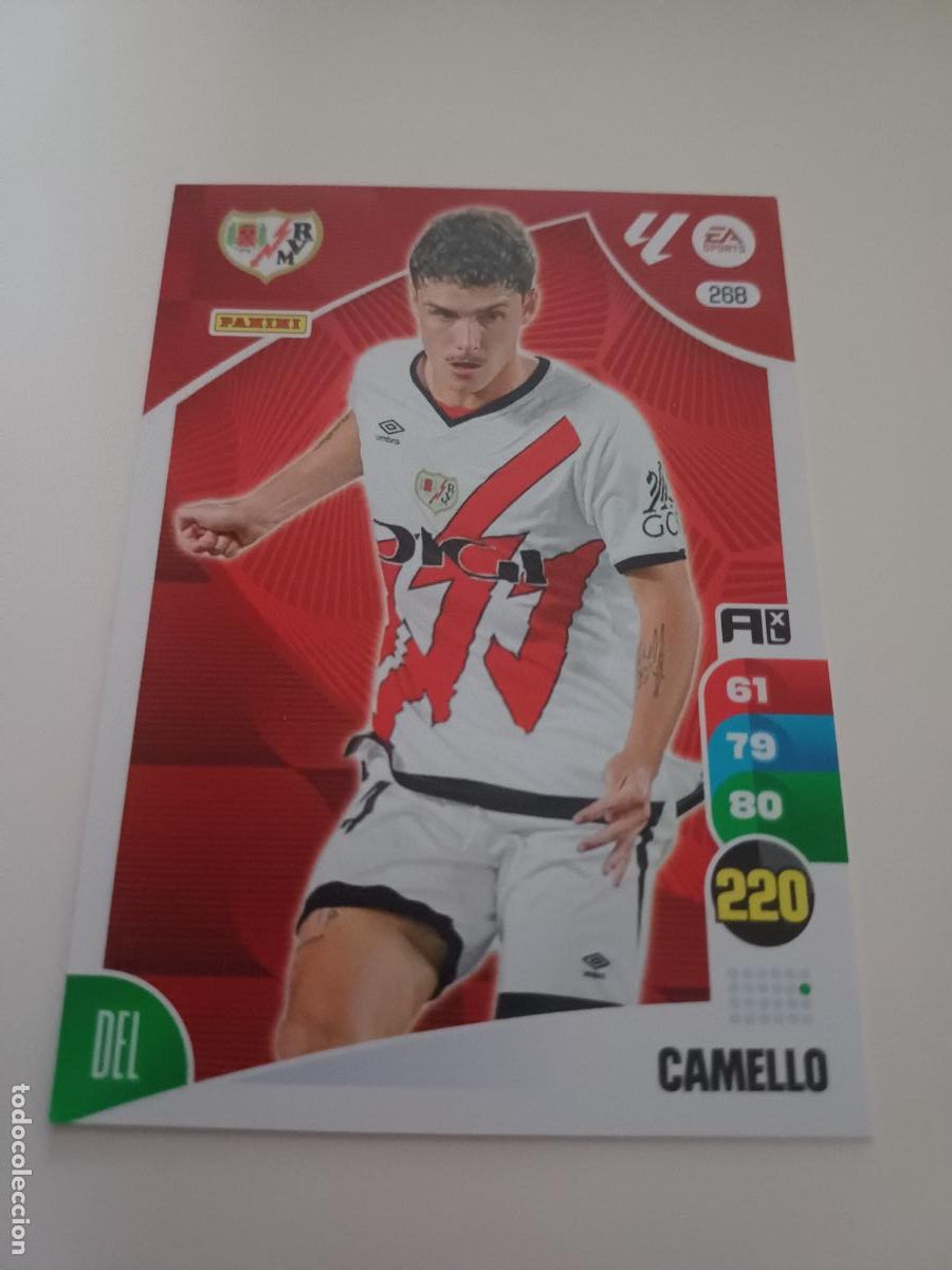 Cromos de F&uacute;tbol: 268 - Camello - Rayo Vallecano