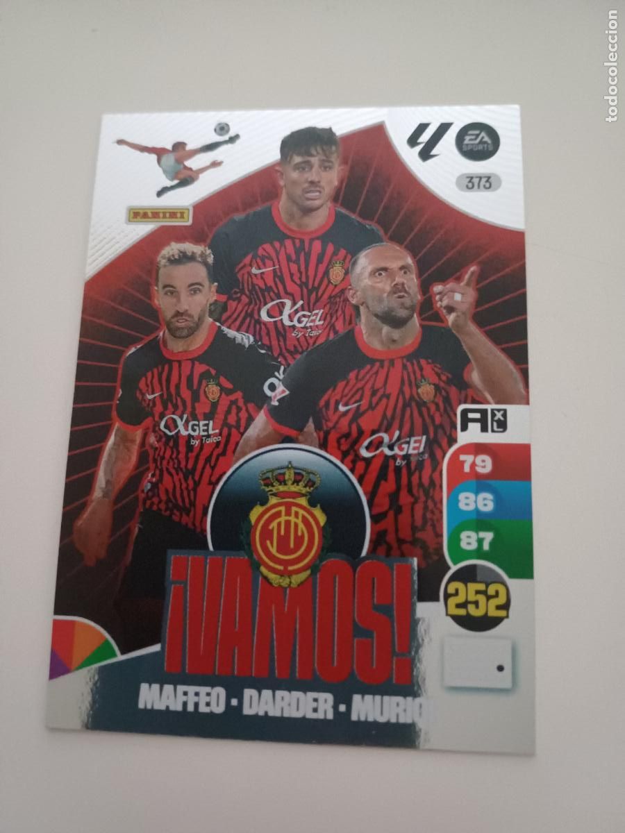Cromos de Futebol: 373 - Maffeo / Darder / Muriqi - R.C.D. Mallorca