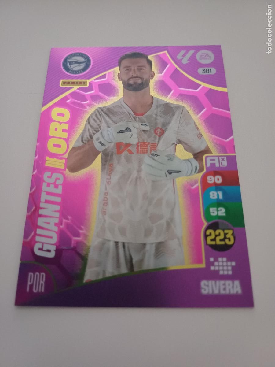 Fu&szlig;ball-Sticker: 381 - Sivera - Alav&eacute;s