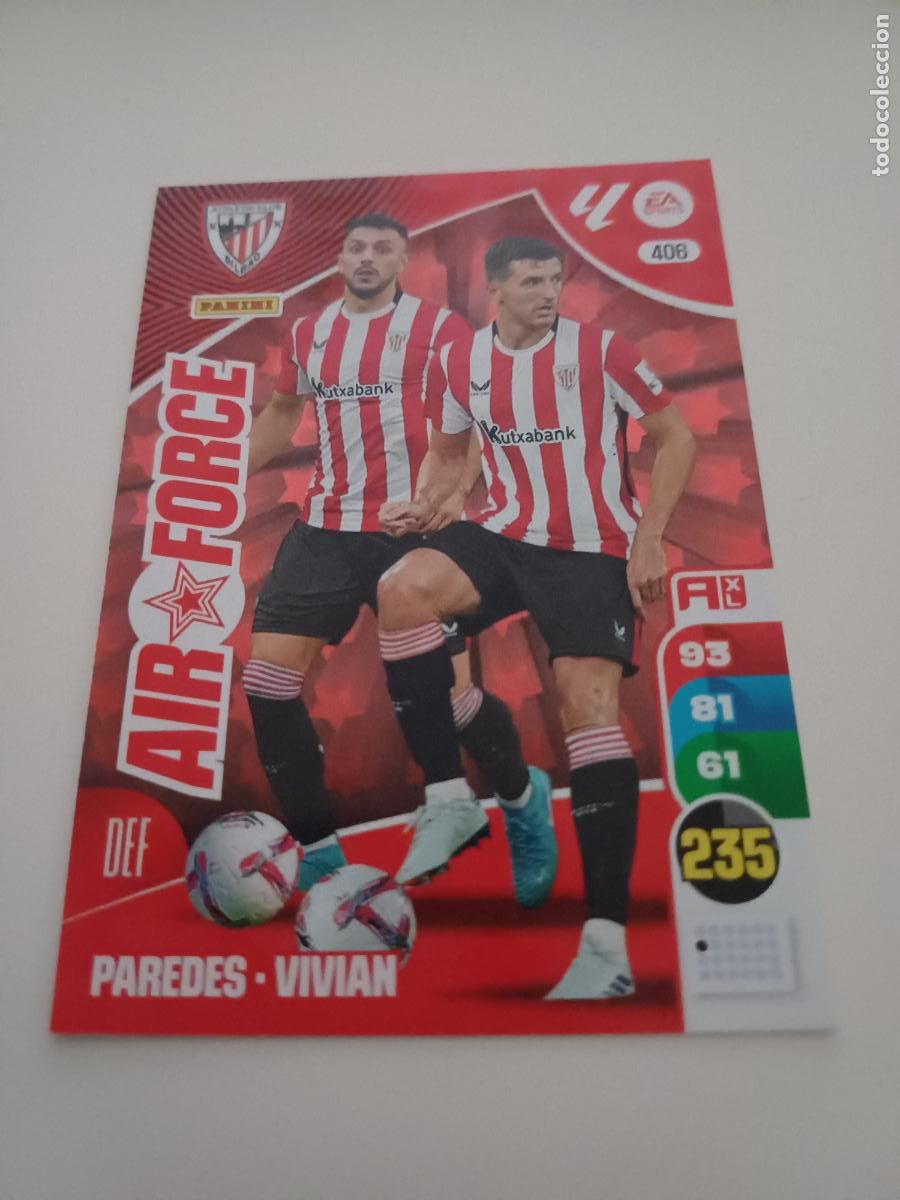 Figurine di Calcio: 406 - Paredes / Vivian - Athletic Club