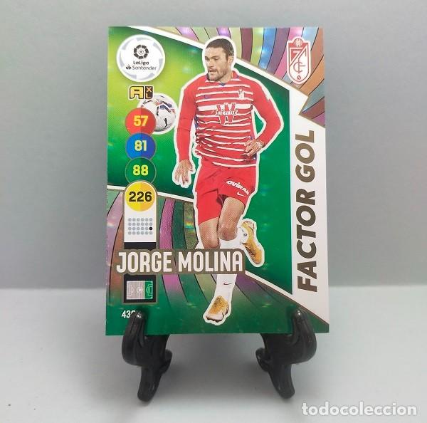 Figurine di Calcio: 430 JORGE MOLINA GRANADA CF CROMO FICHA ADRENALYN XL LIGA 2020-21 PANINI 2020 2021 20 21 FACTOR GOL