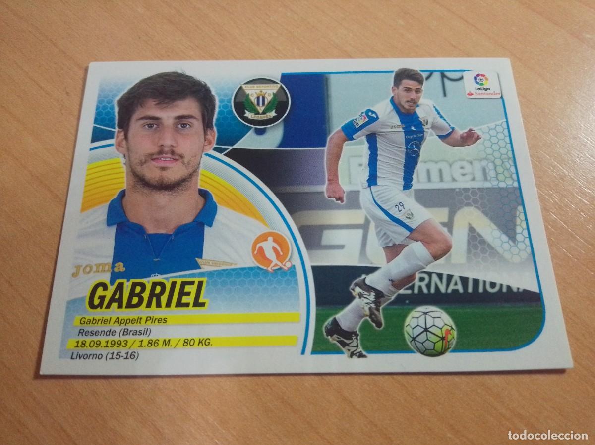 Football Stickers: 11 GABRIEL DEL LEGAN&Eacute;S 14 15 LIGA ESTE 2014 2015 PANINI