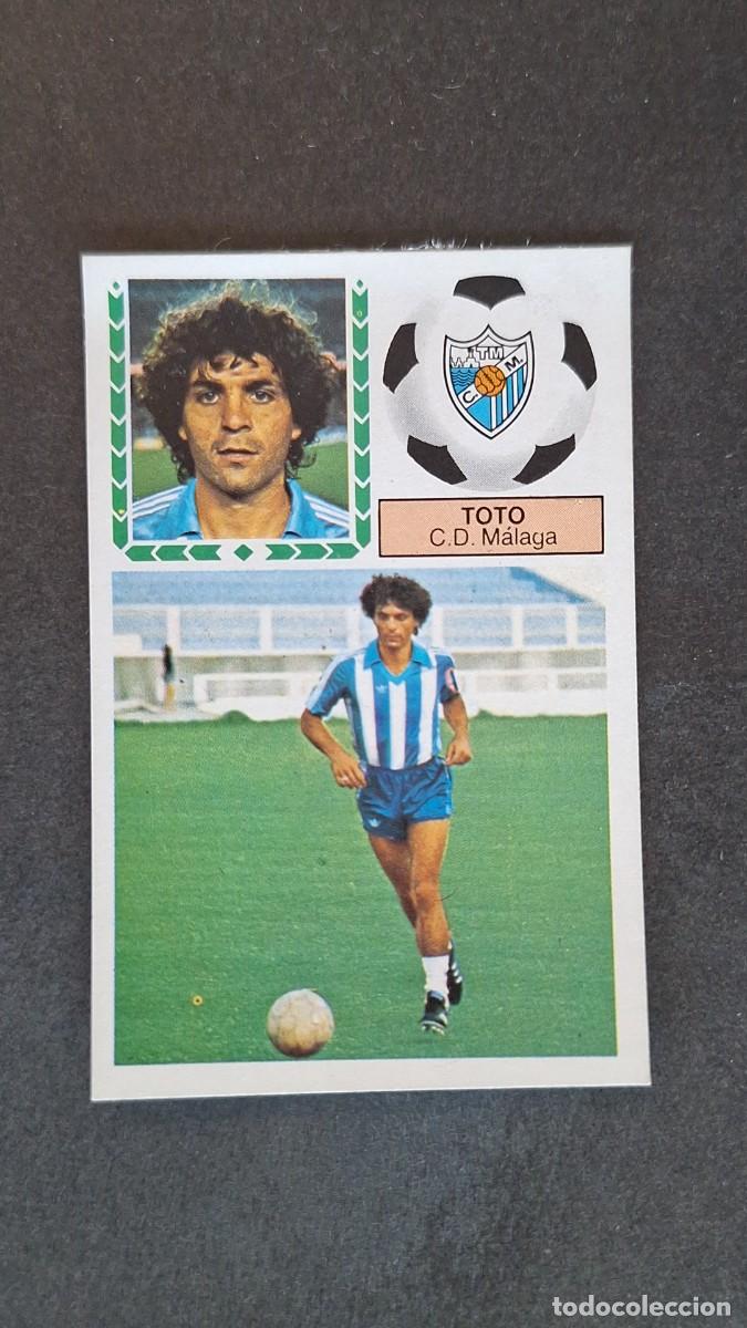 Figurine di Calcio: L3 TOTO C. D. MALAGA LIGA ESTE 1983 1984 83 84 RECUPERADO DEL ALBUM DESPEGADO