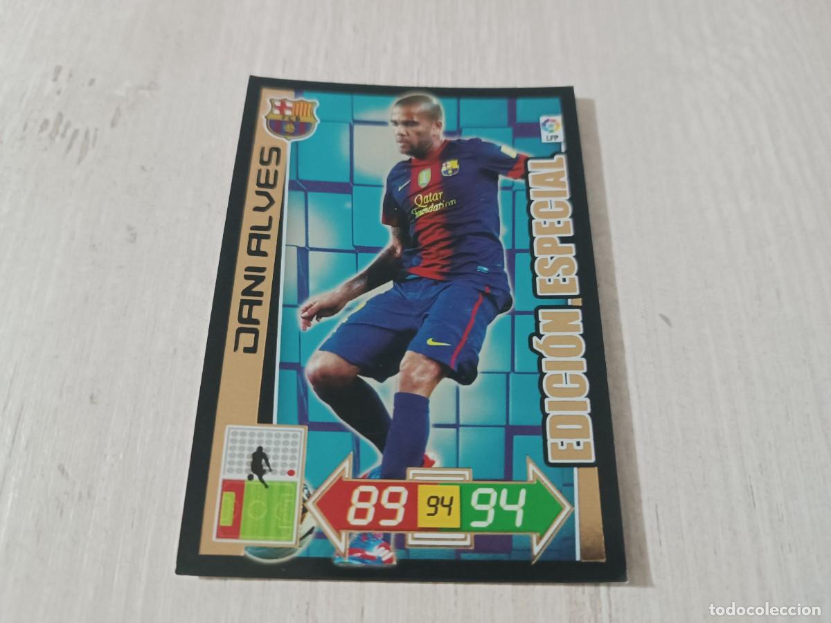 Cromos de f&uacute;tbol: DANI ALVES EDICI&Oacute;N ESPECIAL ADRENALYN 2012 2013 12 13