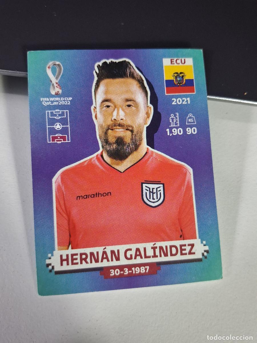 Fu&szlig;ball-Sticker: ECU 3 ECU3 HERNAN GALINDEZ ECUADOR PANINI MUNDIAL WORLD CUP QATAR 2022 STICKER