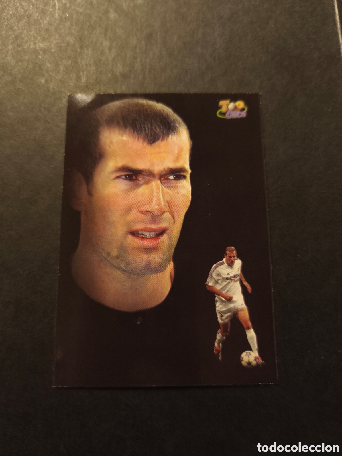 Cromos de F&uacute;tbol: 618 ZIDANE REAL MADRID MUNDICROMO LAS FICHAS DE LA LIGA 2004