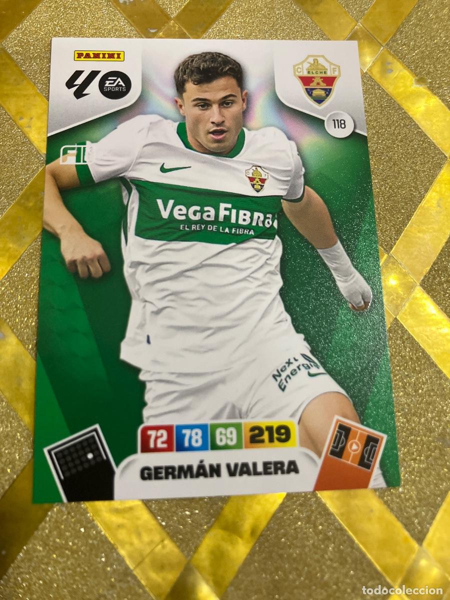 Cromos de Futebol: CROMO DE FUTBOL NUMERO 118 GERMAN VALERA ELCHE ADRENALYN XL 2025 2026 PANINI !