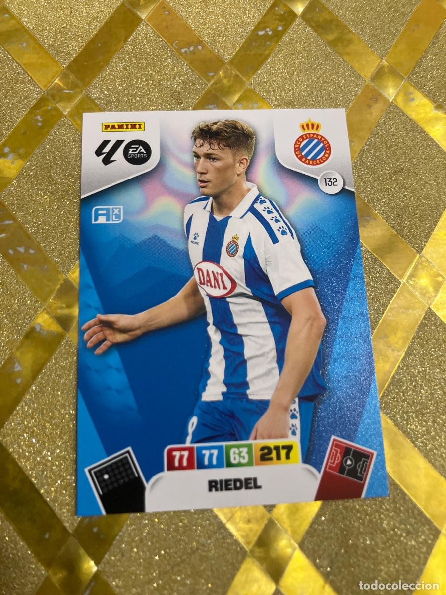 Cromos de Futebol: CROMO DE FUTBOL NUMERO 132 RIEDEL ESPANYOL ESPA&Ntilde;OL ADRENALYN XL 2025 2026 PANINI !