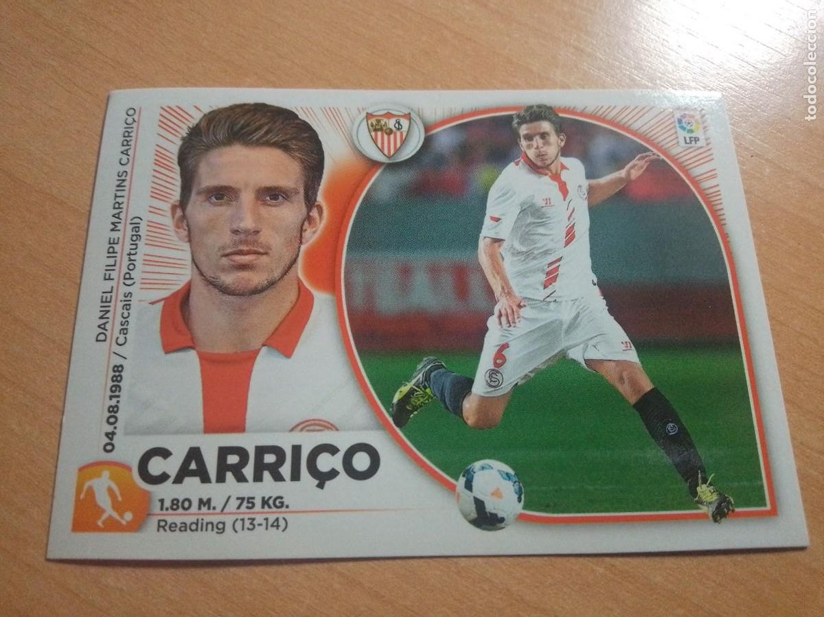 Football Stickers: 9 CARRI&Ccedil;O DEL SEVILLA 14 15 LIGA ESTE 2014 2015 PANINI