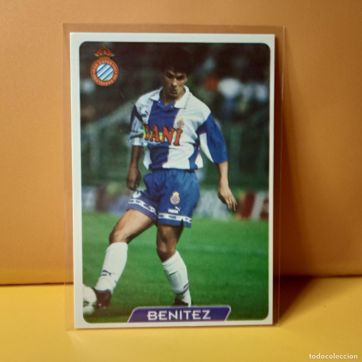 Figurine di Calcio: MUNDICROMO 1995 1996 95 96 R.C.D ESPANYOL BENITEZ 108 UH I