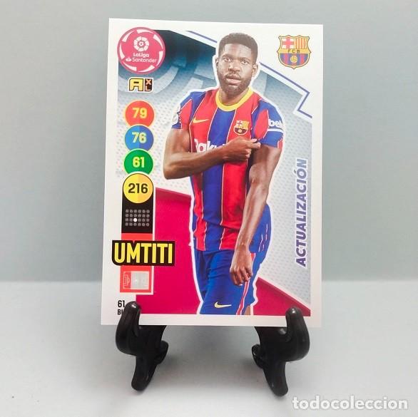 Cromos de F&uacute;tbol: 61 BIS UMTITI FC BARCELONA CROMO FICHA ADRENALYN XL LIGA 2020-21 PANINI 2020 2021 ACTUALIZACI&Oacute;N