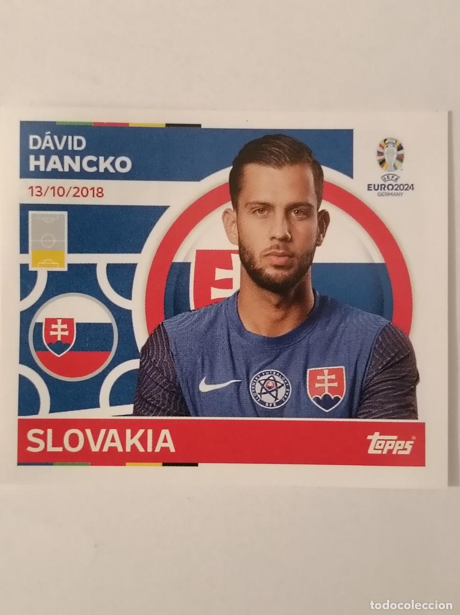 Figurine di Calcio: #SVK 8 DAVID HANCKO UEFA EURO 2024 TOPPS