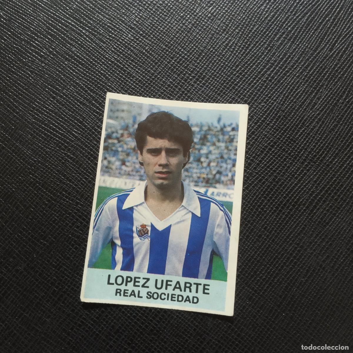 Cromos de F&uacute;tbol: LOPEZ UFARTE REAL SOCIEDAD MATEO MIRETE 1982 1983 82 83 - SIN PEGAR ( PERO SIN TRASERA ) A205 PG53