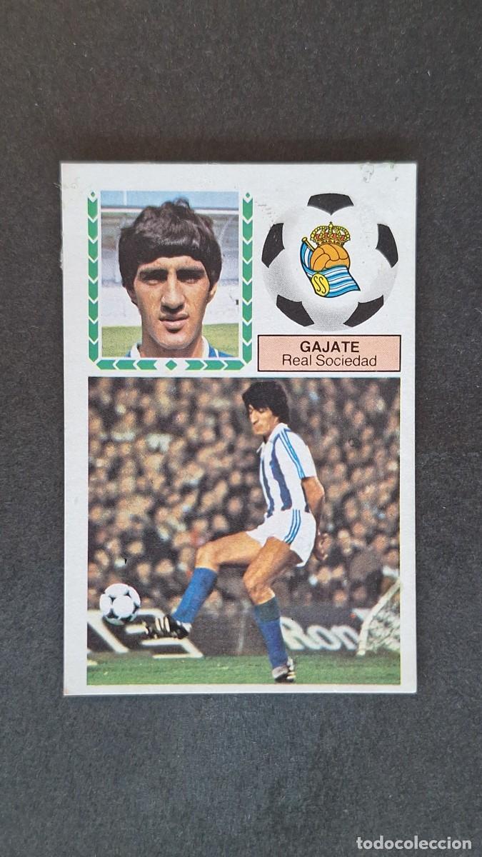 Cromos de F&uacute;tbol: L3 GAJATE REAL SOCIEDAD LIGA ESTE 1983 1984 83 84 RECUPERADO DEL ALBUM DESPEGADO