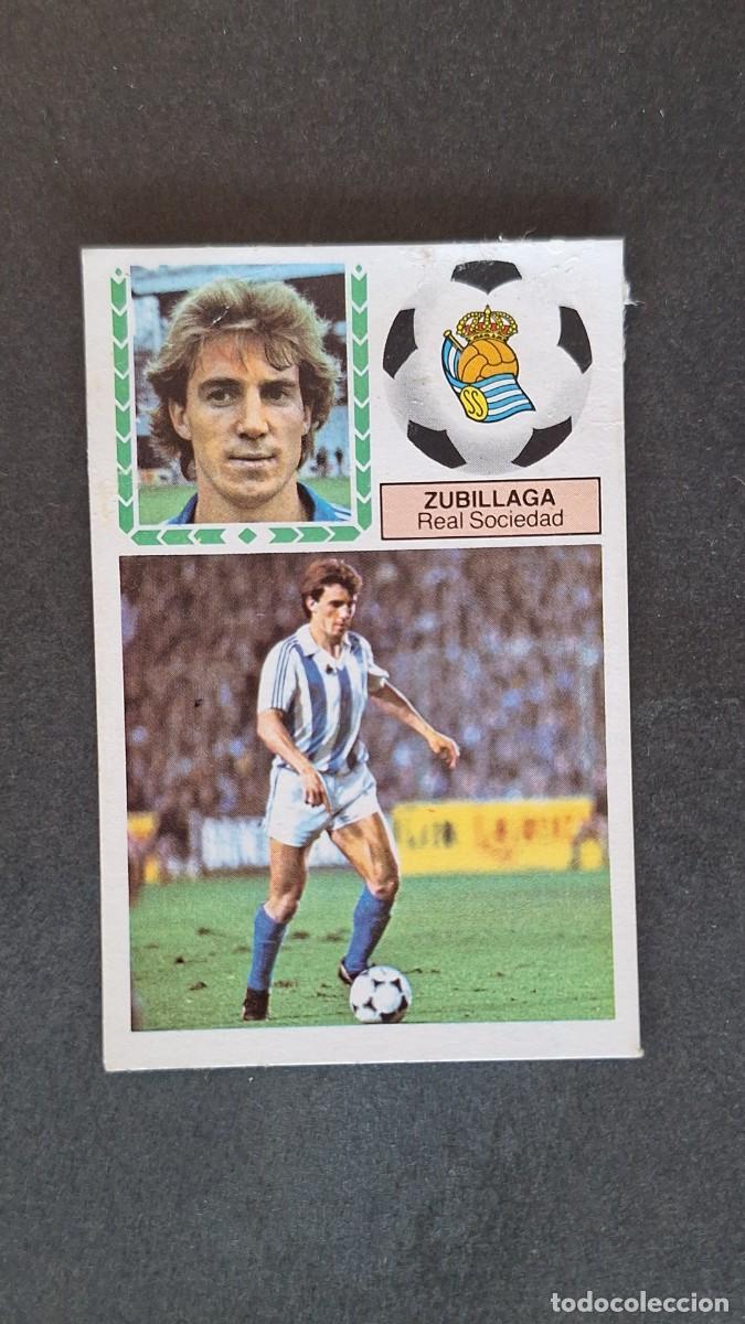 Cromos de F&uacute;tbol: L3 ZUBILLAGA REAL SOCIEDAD LIGA ESTE 1983 1984 83 84 RECUPERADO DEL ALBUM DESPEGADO