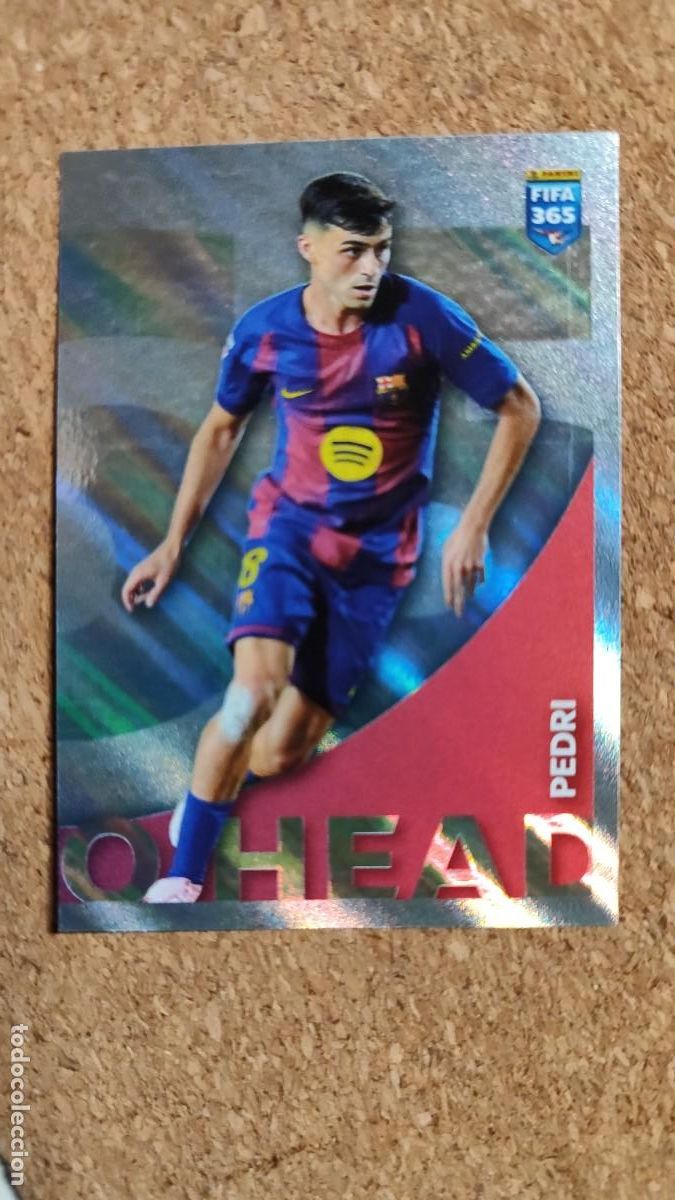 Cromos de F&uacute;tbol: FIFA 365 2026 UCL STICKER OHEAD PEDRI FC BARCELONA # 136 PANINI