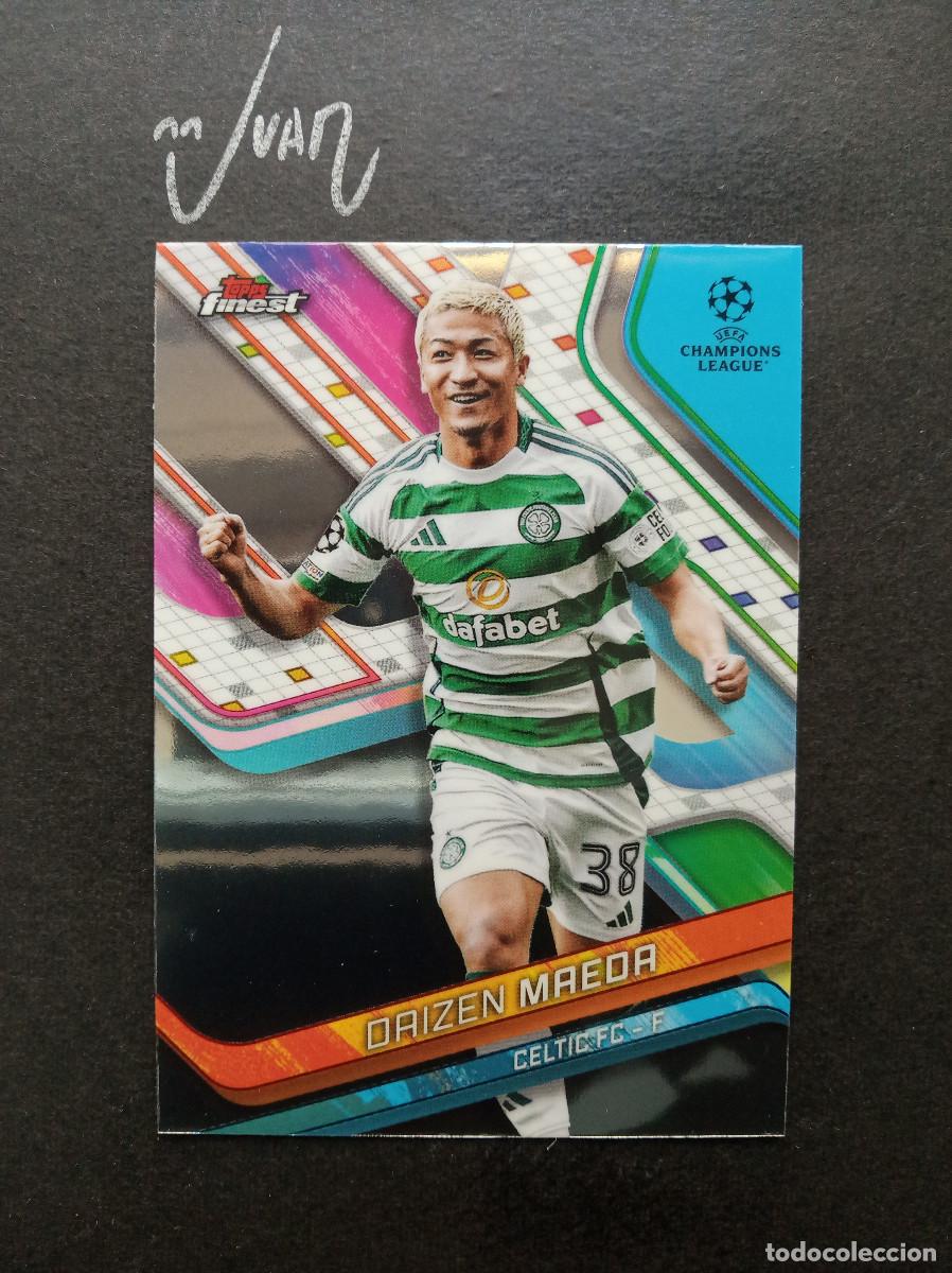 Figurine di Calcio: N&ordm; 111 DAIZEN MAEDA CELTICS FC JAPON ⚽ TOPPS &reg; FINEST UEFA CHAMPIONS LEAGUE 2024 2025 24 25 NUEVO