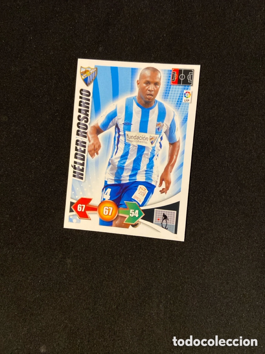 Fu&szlig;ball-Sticker: HELDER ROSARIO 149 (M&Aacute;LAGA) ADRENALYN PANINI 2009-2010 09 10 CROMO CARTA A-6