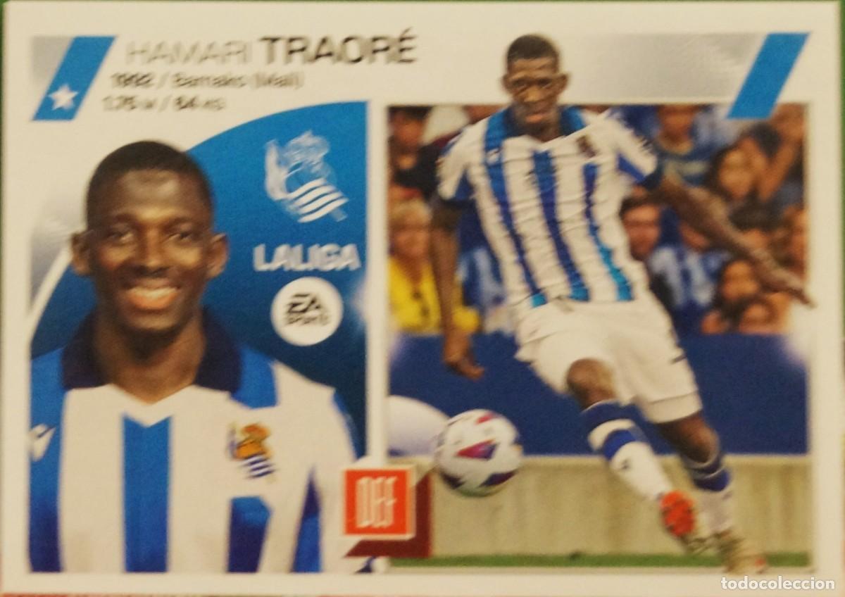 Cromos de F&uacute;tbol: LIGA 23-24 / TRAORE / REAL SOCIEDAD / UF 17