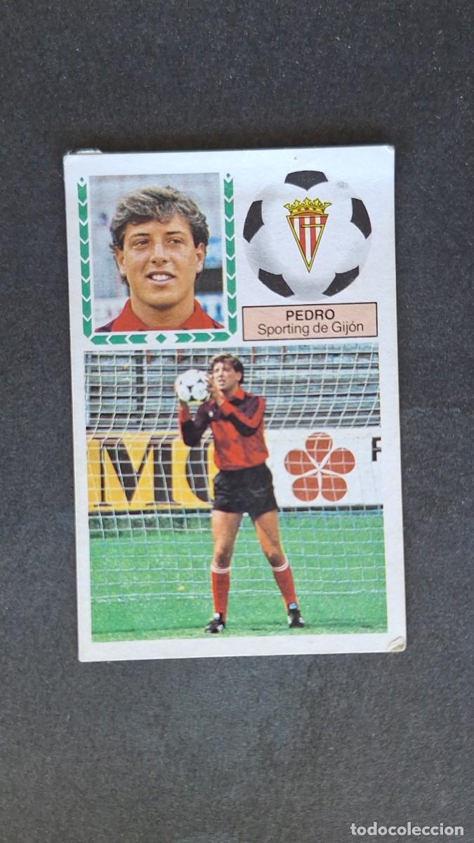 Cromos de F&uacute;tbol: L3 PEDRO SPORTING DE GIJON FICHAJE 36 LIGA ESTE 1983 1984 83 84 RECUPERADO DESPEGADO