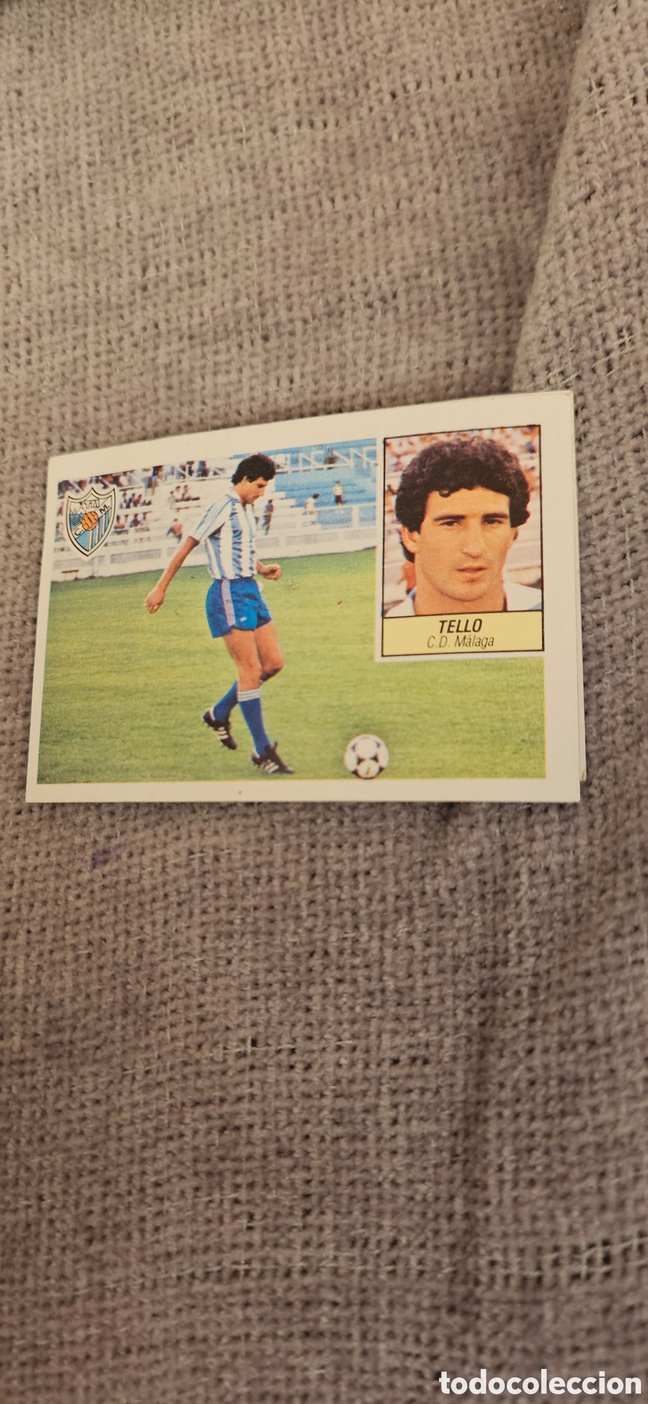 Cromos de Futebol: Tello malaga doble versi&oacute;n este 1984 1985 84 85 fichaje 11