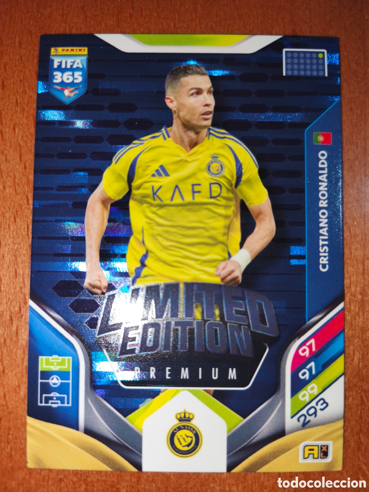 Cromos de F&uacute;tbol: Cristiano Ronaldo LIMITED EDITION PREMIUM Adrenalyn XL Fifa 365 2026 Al-Nassr