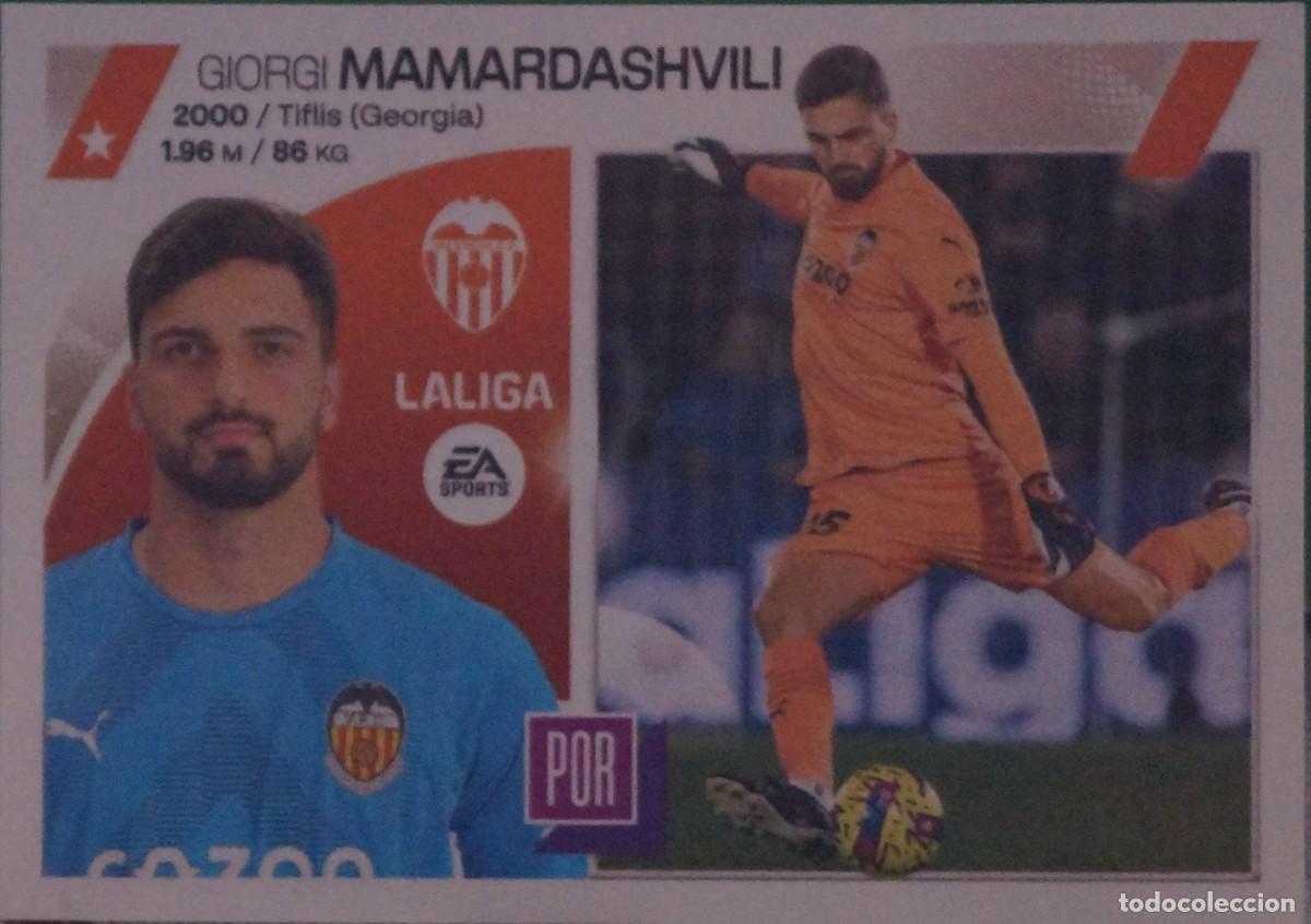 Fu&szlig;ball-Sticker: LIGA 23-24 / MAMARDASHVILI / VALENCIA / 3