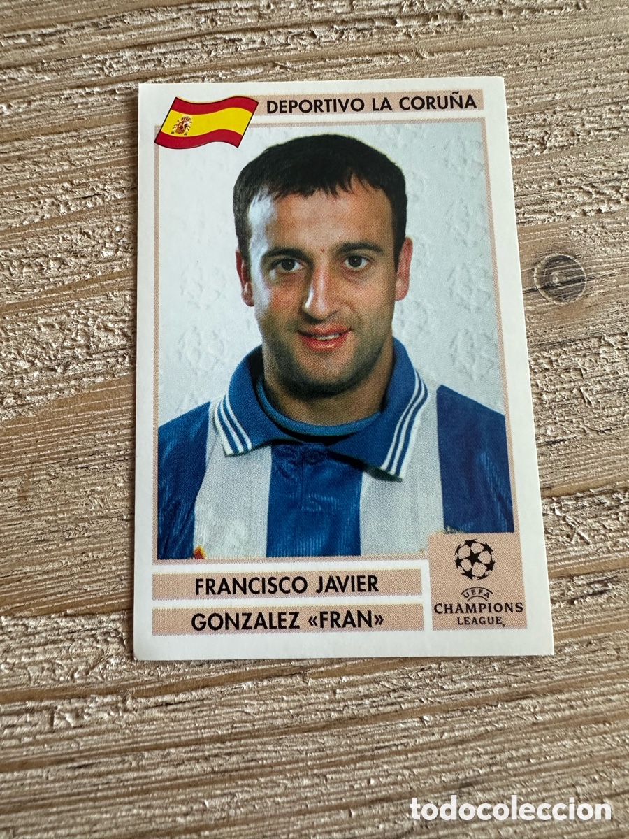 Figurine di Calcio: FRAN DEPORTIVO #57 PANINI CHAMPIONS LEAGUE 2000 2001 4os 2o ALBUM FUTBOL 00 01 SIN PEGAR