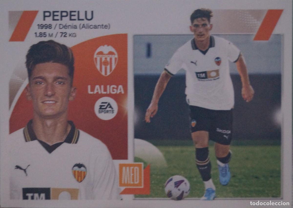 Fu&szlig;ball-Sticker: LIGA 23-24 / PEPELU / VALENCIA / UF 10
