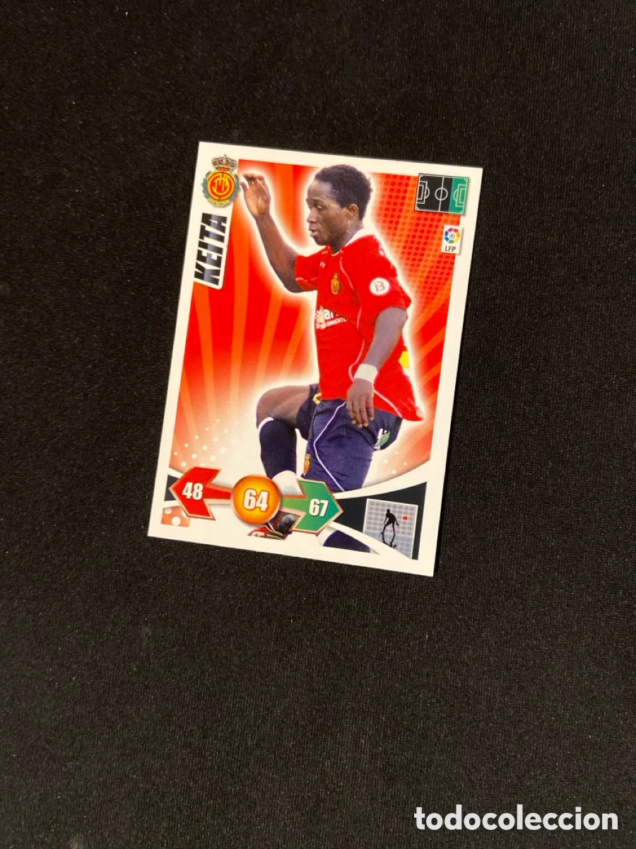 Figurine di Calcio: KEITA 177 (MALLORCA) ADRENALYN PANINI 2009-2010 09 10 CROMO CARTA A-6