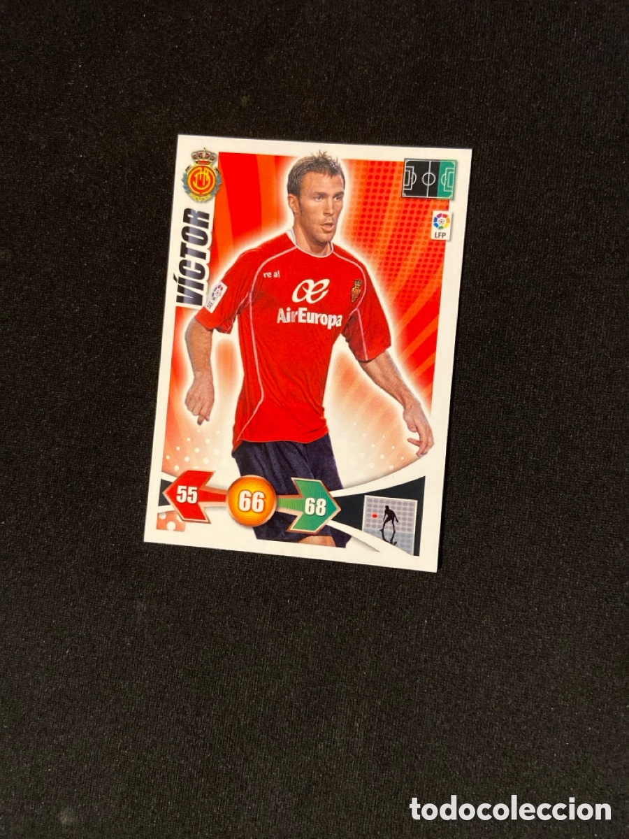 Cartes &agrave; collectionner de Football: VICTOR 178 (MALLORCA) ADRENALYN PANINI 2009-2010 09 10 CROMO CARTA A-6