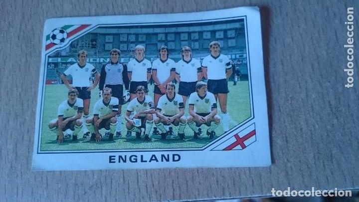 Cromos de f&uacute;tbol: MUNDIAL MEXICO 86 - SELECCION INGLATERRA