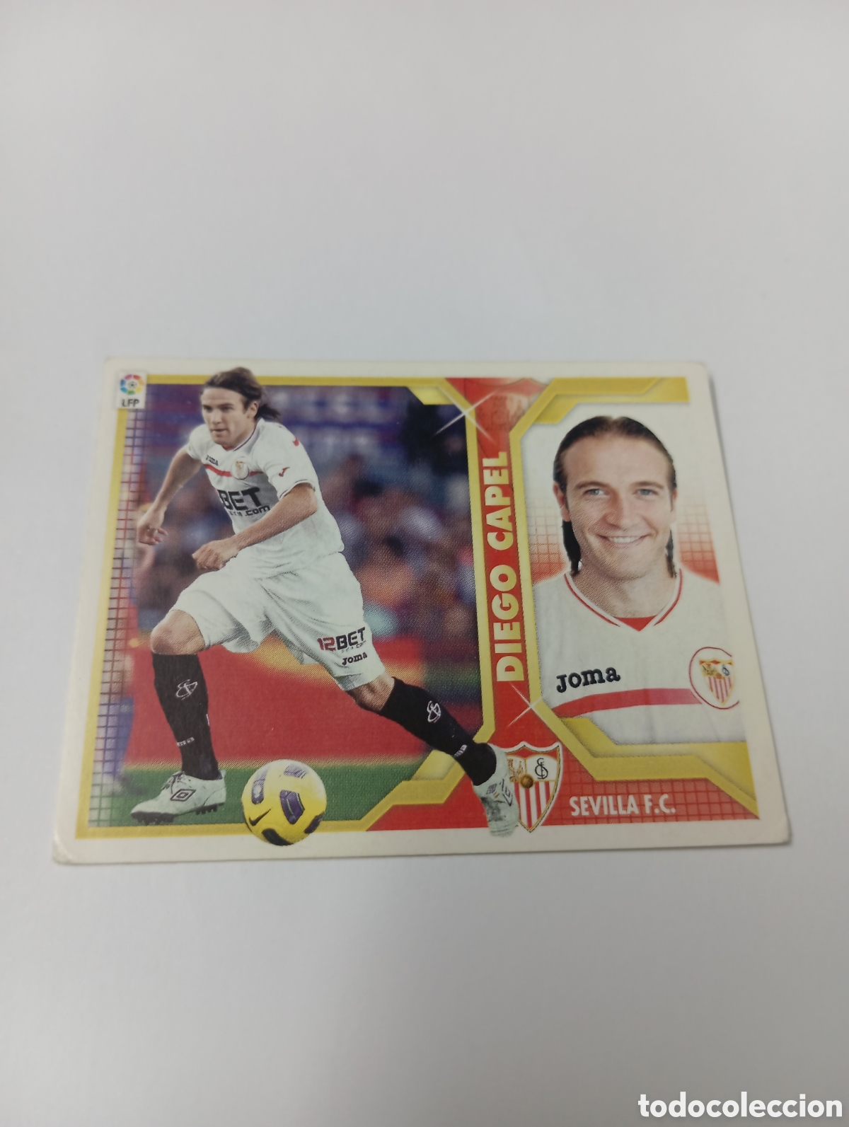 Fu&szlig;ball-Sticker: Diego Capel 13 A Sevilla LIGA ESTE 2011 2012 PANINI 11 12