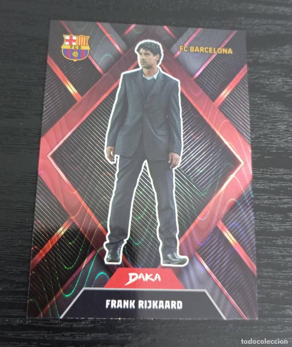 Football Stickers: -DAKA BARCELONA 25-26 : SR 30 FRANK RIJKAARD ( BARCELONA ) 38/50 -- SHARP RHOMBUS -- 50