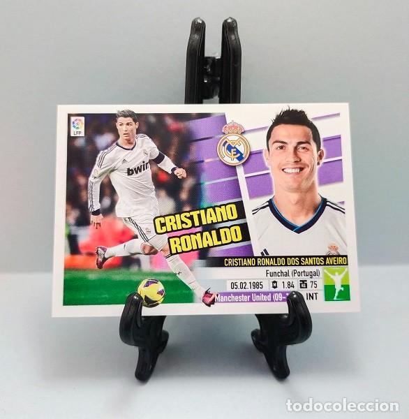 Cromos de F&uacute;tbol: 15 CRISTIANO RONALDO REAL MADRID CF CROMO LIGA EDICIONES ESTE 2013 2014 13 14 NUEVO NUNCA PEGADO