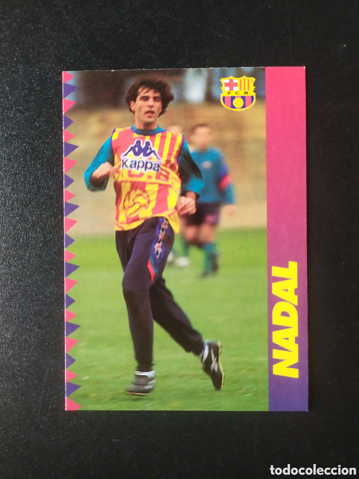 Cartes &agrave; collectionner de Football: Colecci&oacute;n oficial FC Barcelona 1996 1997 96 97 panini Nadal n&ordm; 102