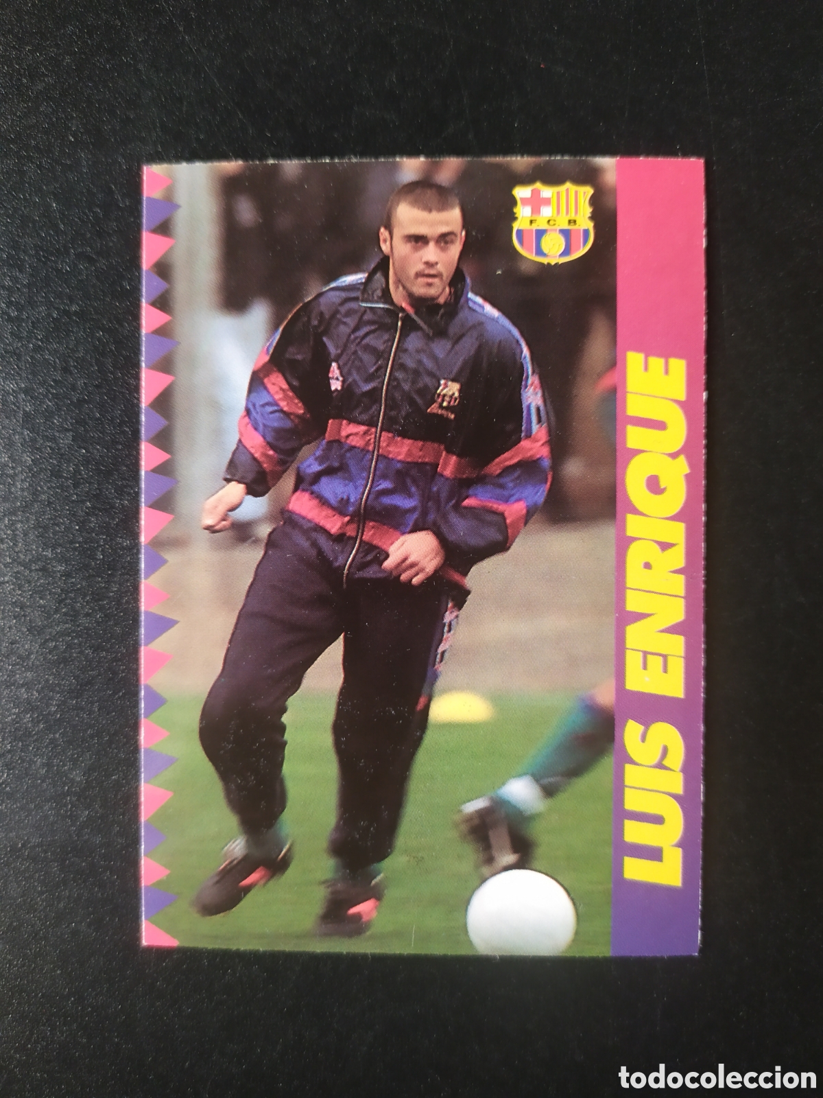 Cartes &agrave; collectionner de Football: Colecci&oacute;n oficial FC Barcelona 1996 1997 96 97 panini Luis Enrique n&ordm; 103