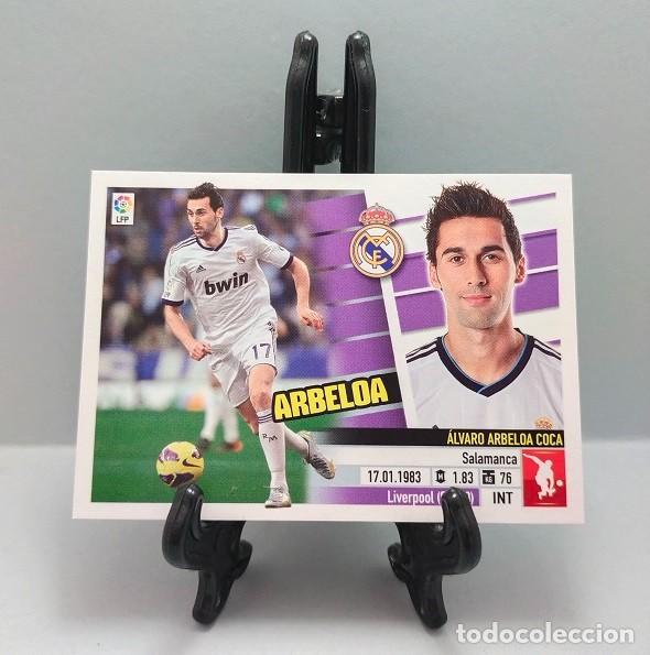 Football Stickers: 3 A &Aacute;LVARO ARBELOA REAL MADRID CF CROMO LIGA EDICIONES ESTE 2013 2014 13 14 NUEVO NUNCA PEGADO
