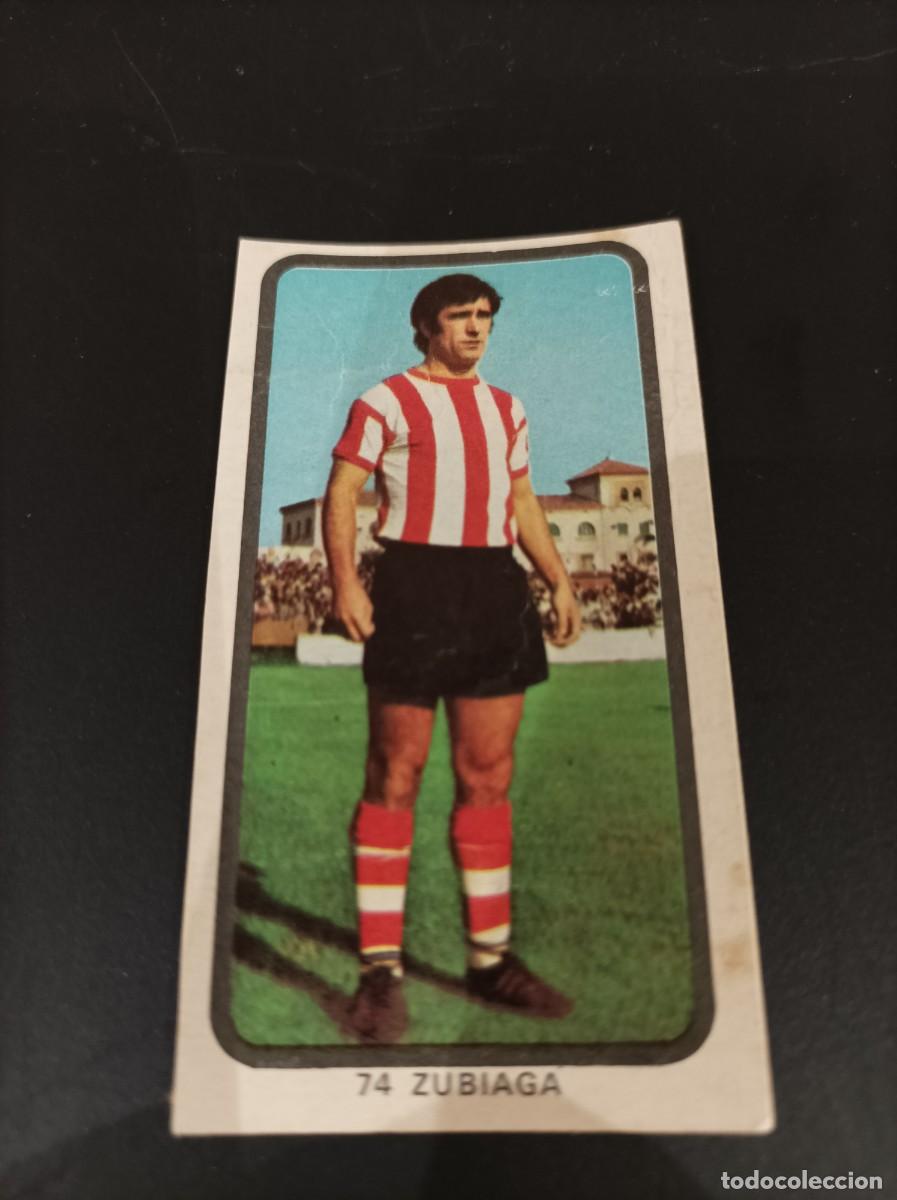 Cromos de F&uacute;tbol: RUIZ ROMERO 1974 1975 74 75 ZUBIAGA 74 (AT. BILBAO)- NUNCA PEGADO