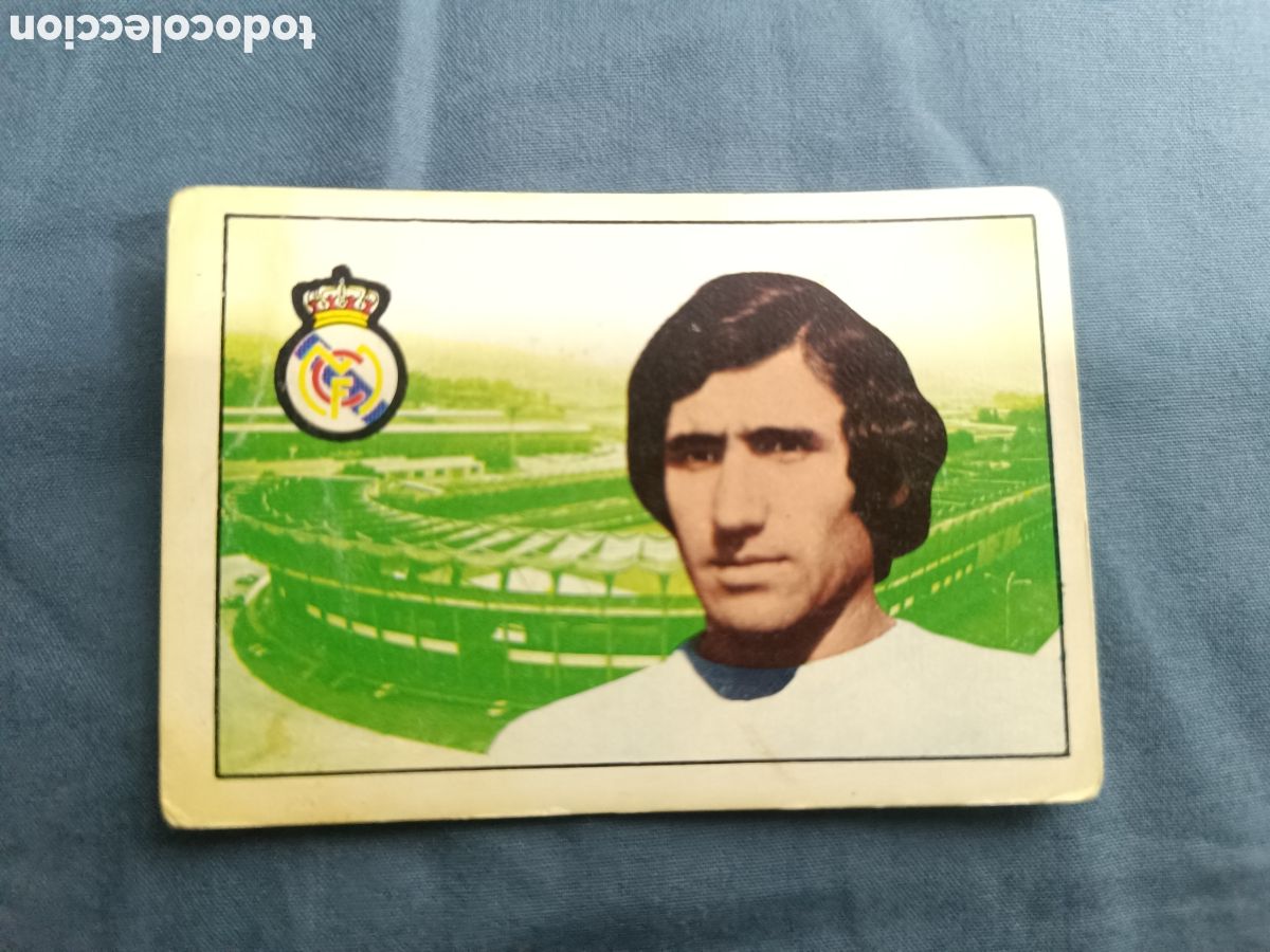 Fu&szlig;ball-Sticker: CROMO REAL MADRID FHER 74 75 URIA CAMPEONATO DE LIGA FICHAJE N&deg;18 NUNCA PEGADO