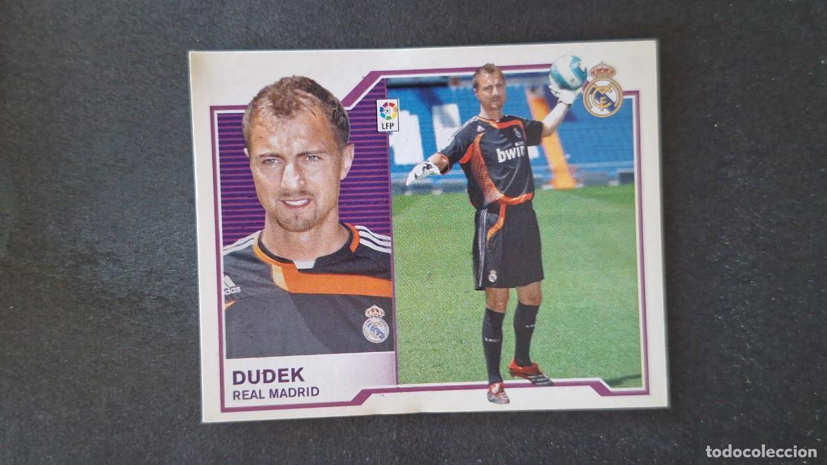 Figurine di Calcio: DUDEK REAL MADRID LIGA ESTE 2007 2008 07 08 NUNCA PEGADO SIN PEGAR