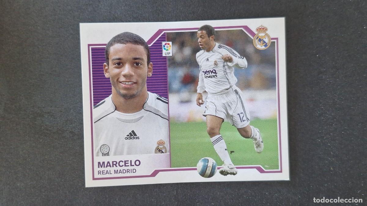Figurine di Calcio: MARCELO REAL MADRID LIGA ESTE 2007 2008 07 08 NUNCA PEGADO SIN PEGAR