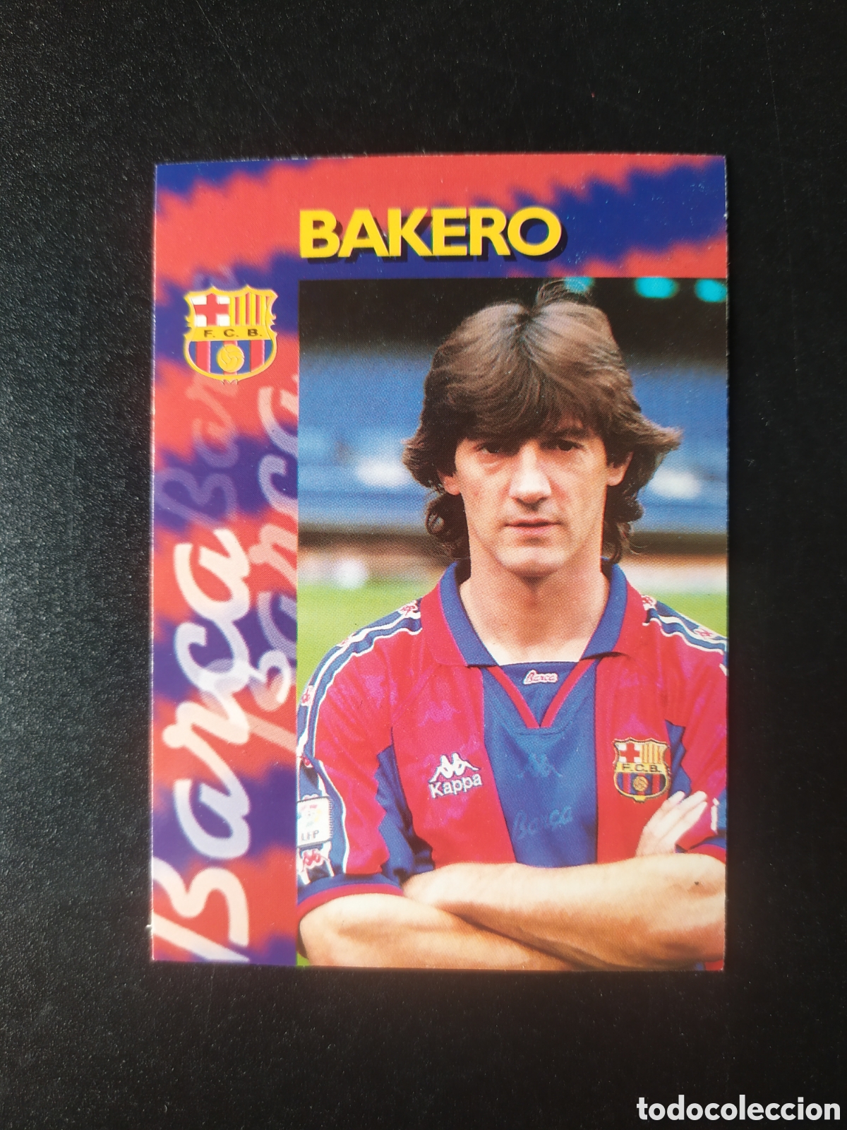 Cartes &agrave; collectionner de Football: Colecci&oacute;n oficial FC Barcelona 1996 1997 96 97 panini Bakero n&ordm; 109