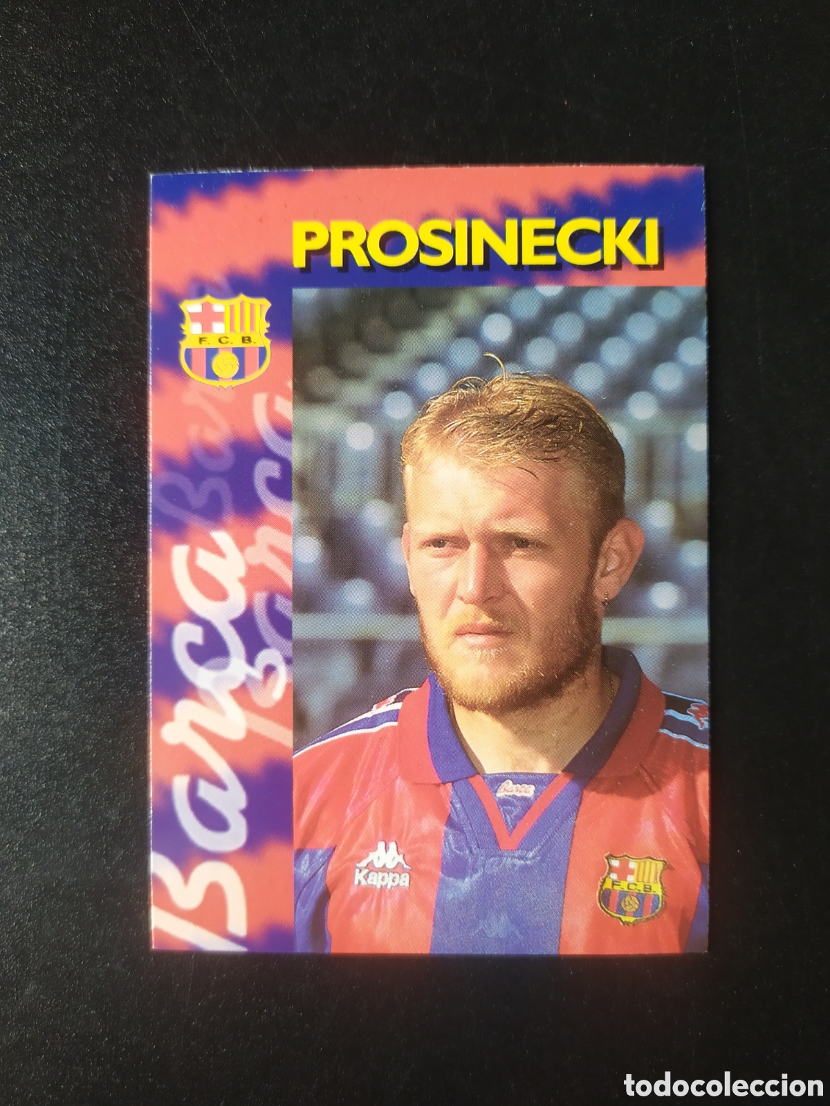 Cartes &agrave; collectionner de Football: Colecci&oacute;n oficial FC Barcelona 1996 1997 96 97 panini Prosinecki n&ordm; 111